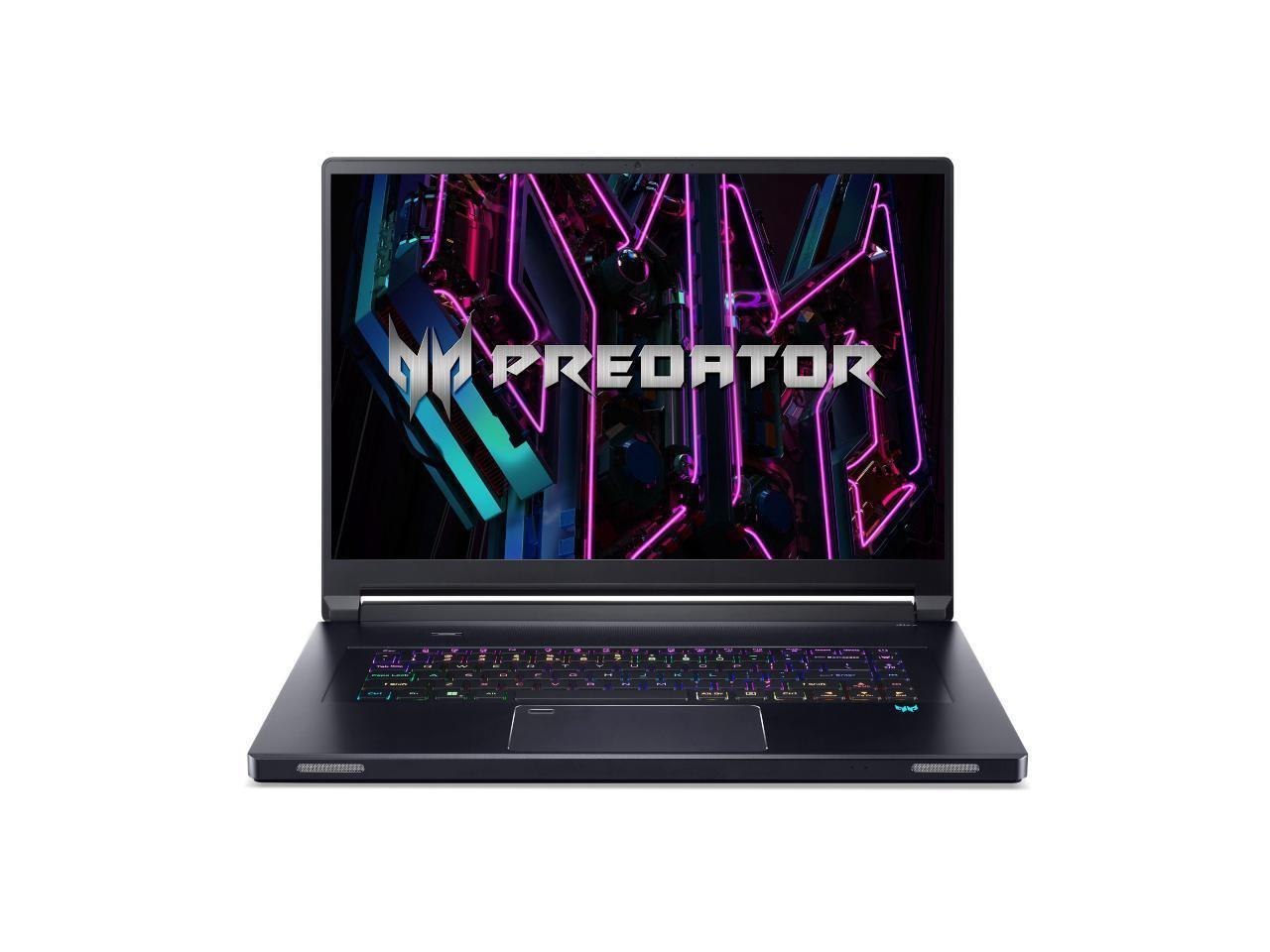 Acer Predator Triton X PTX17-71 PTX17-71-99W5 17" Gaming Notebook - WQXGA - Intel Core i9 13th Gen i9-13900HX - 64 GB - 2 TB SSD - English Keyboard - Abyss Black