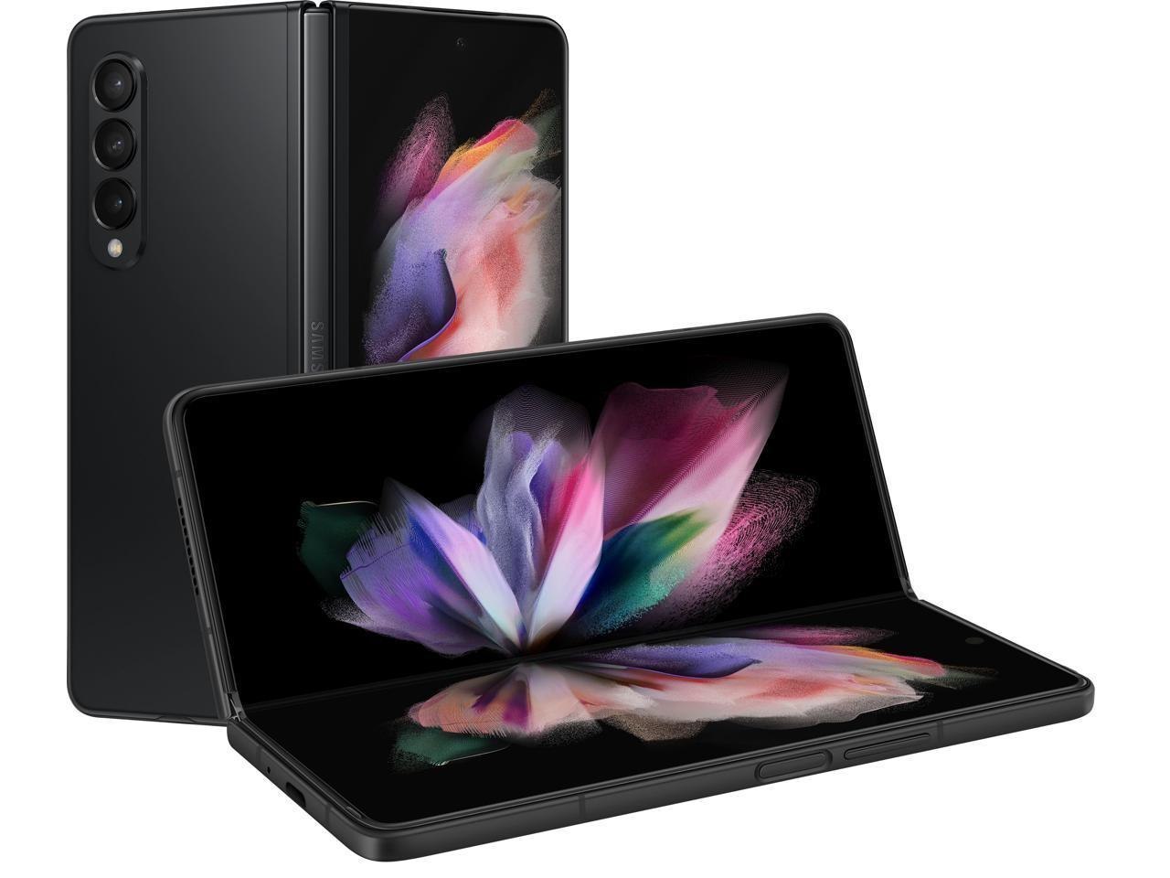 Samsung Galaxy Z Fold3 5G F926u 256GB Gsm/Cdma Unlocked Android Smartphone (Us Version) - Phantom Black