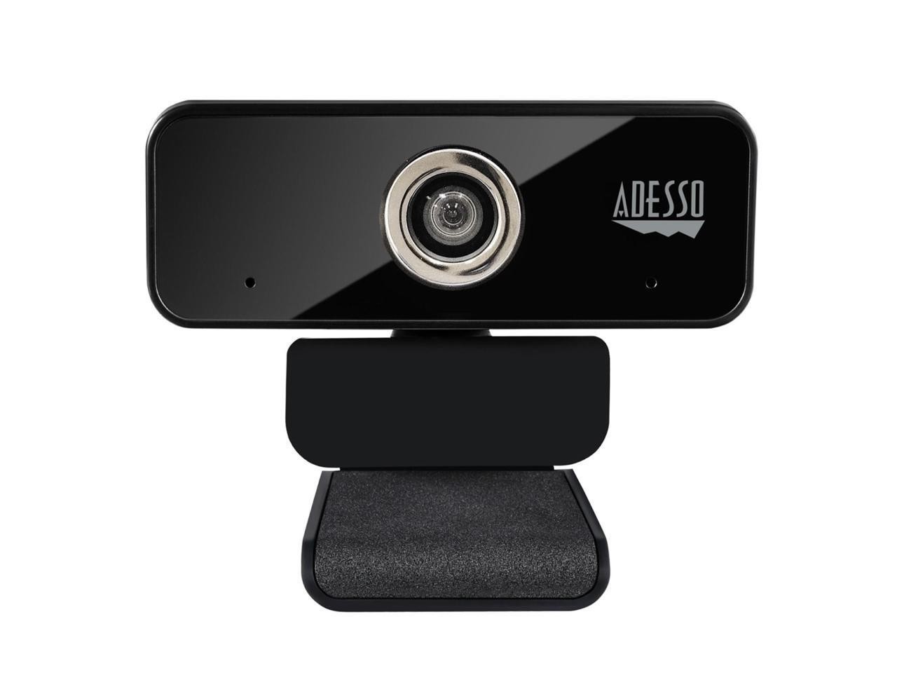 Adesso CyberTrack 6S Webcam - 8 Megapixel - 30 fps - USB 2.0 - TAA Compliant