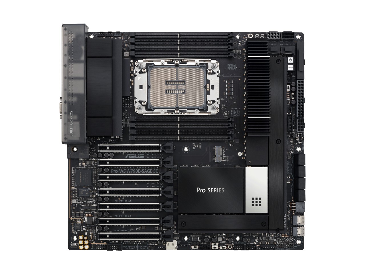 Asus PRO WS W790E-SAGE SE Desktop Motherboard - Intel W790 Chipset - Socket LGA-4677