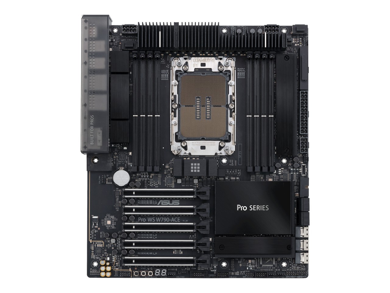 Asus PRO WS W790-ACE Desktop Motherboard - Intel W790 Chipset - Socket LGA-4677 - SSI CEB