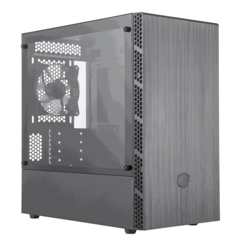 Cooler Master Masterbox MB400L +500W 230V Psu, Matx Steel Side, Brushed Front