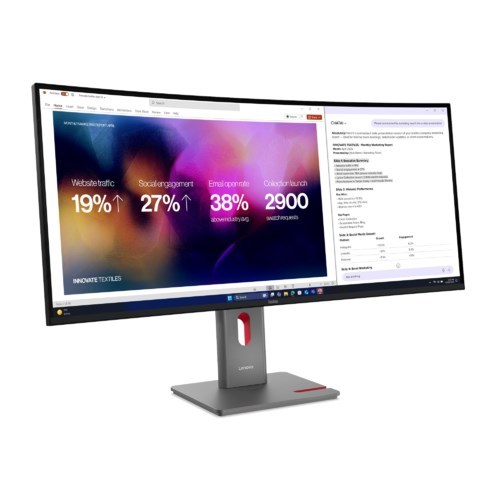 Lenovo P40WD-40 39.7" 5K Wuhd (21:9), SPKR, Hdmi, DP, Tilt, Swiv, H/Adj, 3YR