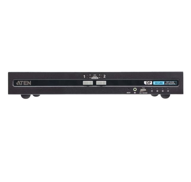 Aten 2-Port Usb Displayport Secure KVM Switch With Cac (PSD PP V4.0 Compliant)