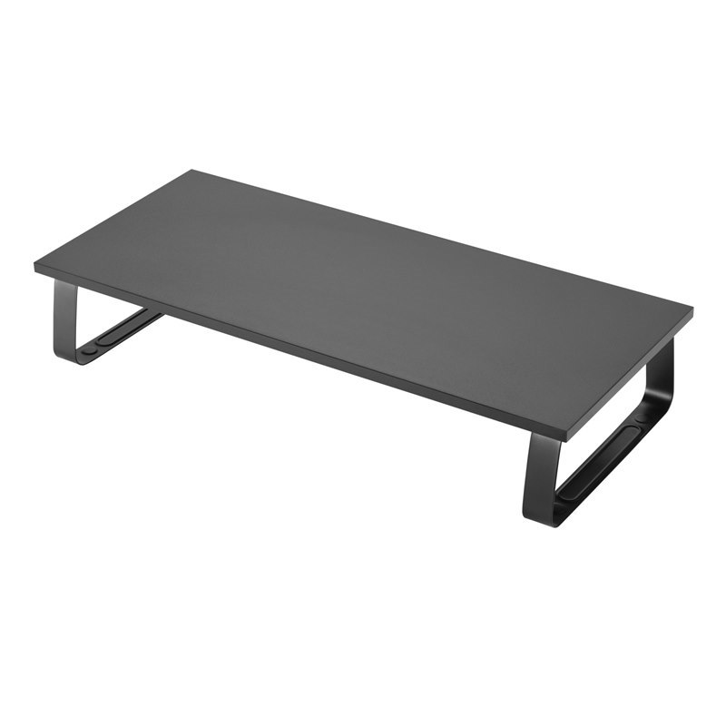 Mbeat® Activiva Ergolife Black Monitor Stand Riser Ergonomic Design Durable And Long Lasting Stainless Steel Construct Product Weight:1.6Kg