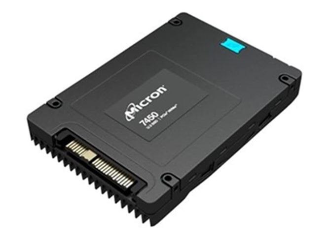 Crucial Micron 7450 Pro 7.68TB Gen4 NVMe Enterprise SSD U.3 6800/5600 MB/s R/W 1000K/215K Iops 14000TBW 1DWPD 2M HRS MTBF Server Data Centre 5YRS