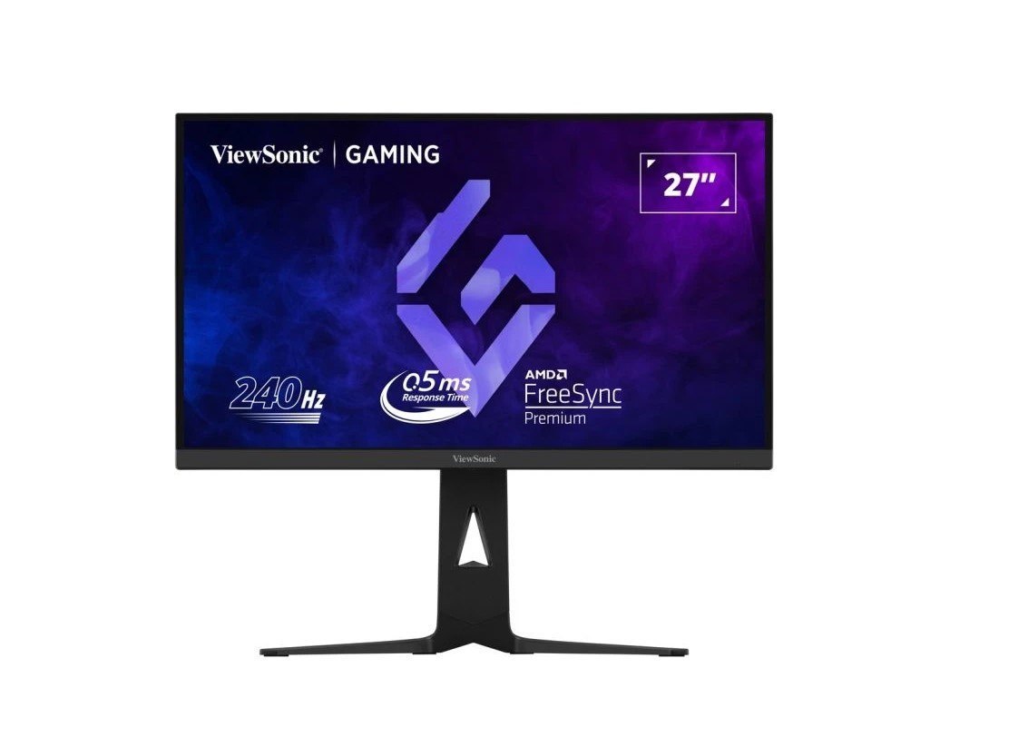 ViewSonic 27' 2K 2560X1440 Ips, 240HZ, Usb-C (DP Alt & 65W), Has, 1MS, HDR10, Freesync Premium, Hdmi 2.1 , DP 1.4.. Gamer's Choice Monitor LS
