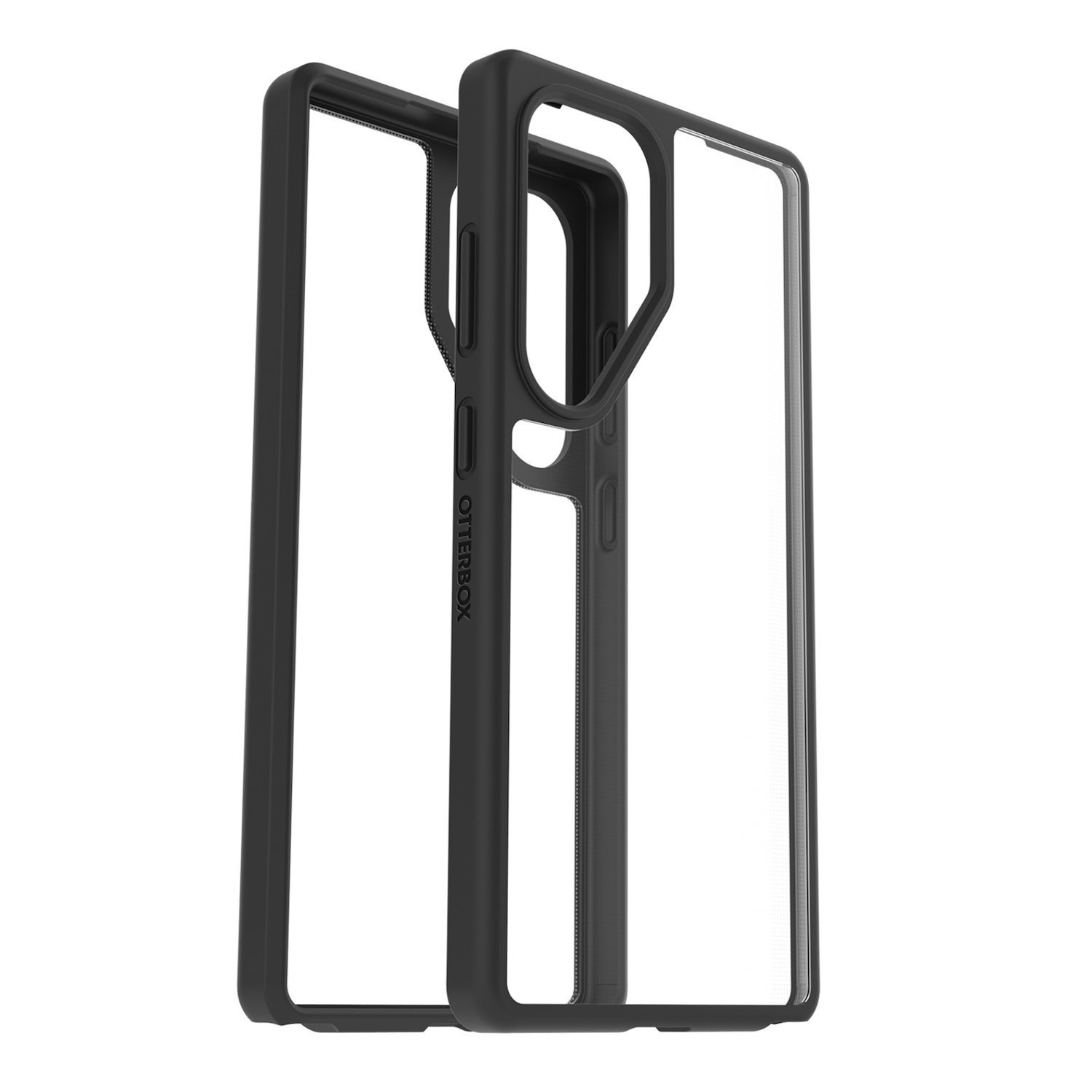 OtterBox React Samsung Galaxy S25 Ultra 5G (6.9') Case Black Crystal (Clear/Black) - (77-97504),Drop+ Military Standard,Hard Case, 7 Years Warranty
