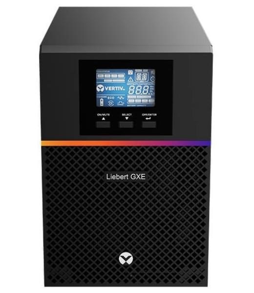 Vertiv Liebert Gxe3-1000Imt, 1000Va 900W 230V, Double Conversion Ups, 0.9 PF Tower, 8 X Iec60320 C13, Single Phase