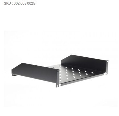 2RU 250mm Deep Cantilever Shelf