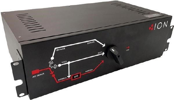 Ion F-MBP63 Maintenance Bypass Switch, 6000Va/10000Va, 3U Rackmount, Designed For Hardwired Ups, 130X43X290MM, 3 Year Advanced Replacement Warranty