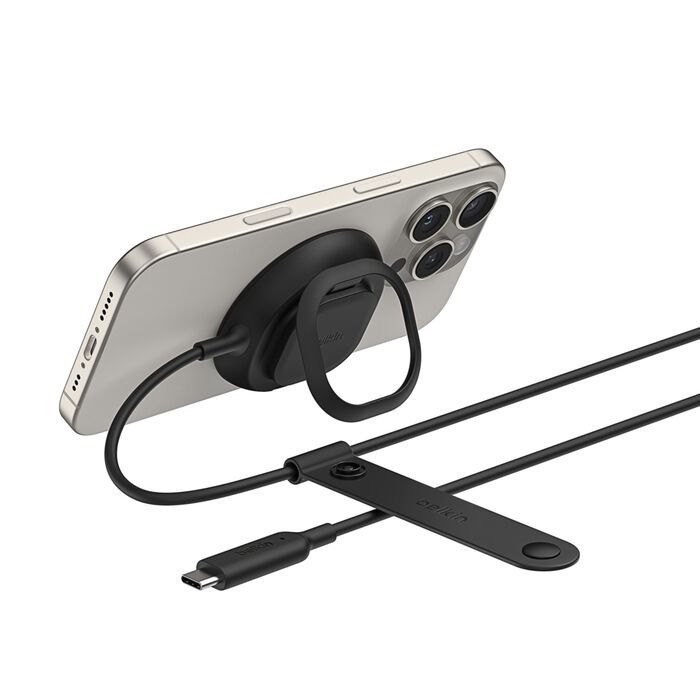 Belkin UltraCharge Magnetic Wireless Charger 25W With Qi2 + 36W Wall Charger - Black (WIA013auBK), Included Usb-C Cable (2M), 2 Years Warranty