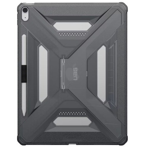 Uag Scout Plus Apple iPad Air (13.0') (2ND Gen/1St Gen) Case - Ash (124494113131), Slim, Soft-Touch, Built-In Kickstand, Pencil Holder,1 Year Warranty