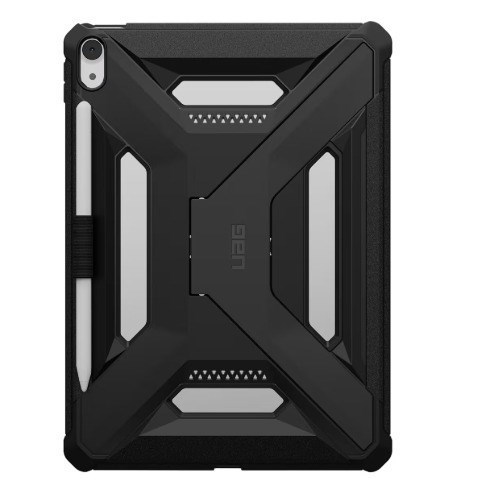 Uag Scout Plus Apple iPad Air (11.0') (7TH Gen/6Th Gen) Case - Black(124493114040), Slim, Soft-Touch, Built-In kickstand,Pencil Holder,1 Year Warranty