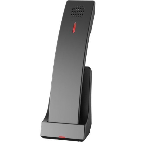 Snom HD1 – Additional Cordless Dect Handset, Antibacterial Housing, Large Led Call Indicator, Hands‑Free Calling, Hearing‑Aid Compatible