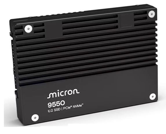 Crucial Micron 9550 Pro 7680GB Gen4 NVMe Enterprise SSD U.2