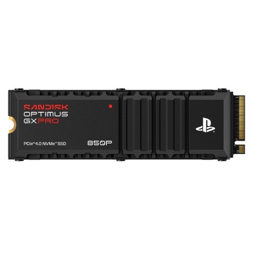 Sandisk Optimus GX Pro 850P NVMe™ SSD For PS5® Consoles - 2TB, Read 7,300MB/s Write 6,600MB/s, 5 YR Warranty
