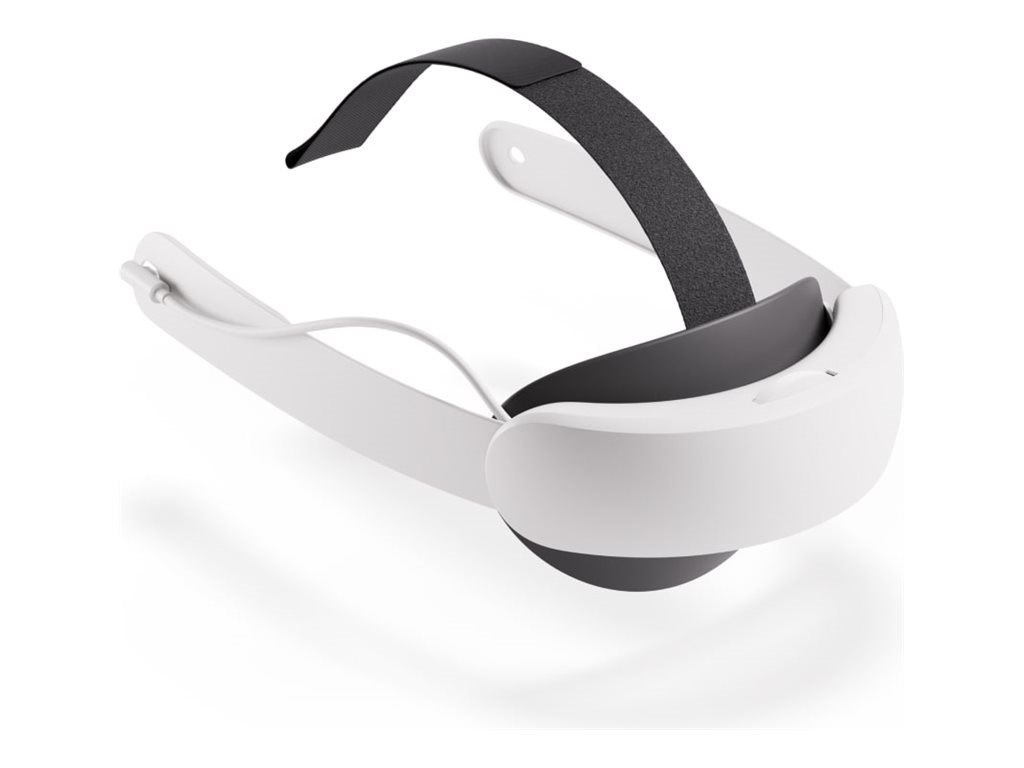 VR headband for virtual reality headset white for Meta Quest 3 Rechargeable