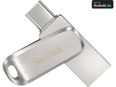  SanDisk Ultra Dual Drive Luxe USB flash drive 32GB USB Type-A / USB Type-C 3.2 Gen 1 (3.1 Gen 1) Stainless steel