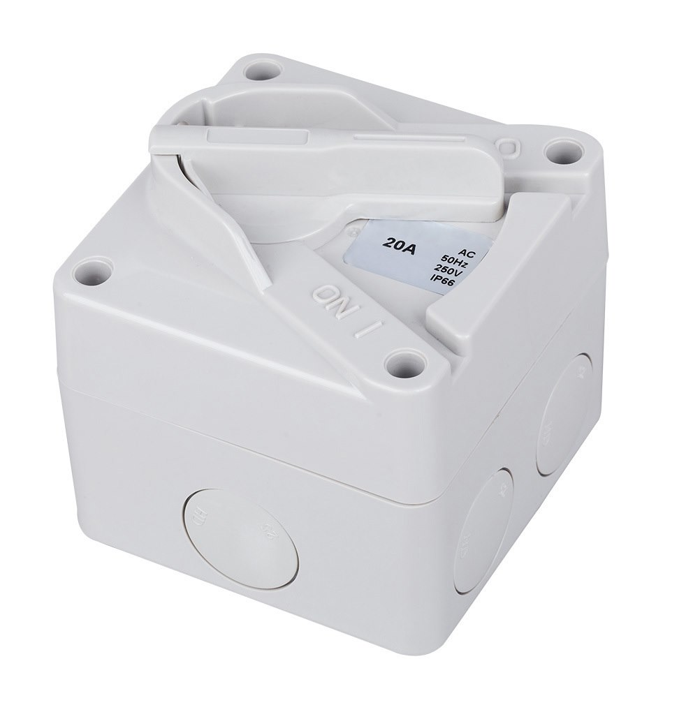 4Cabling 4C | Weatherproof Switch 2 Pole Ip66 250V 16A