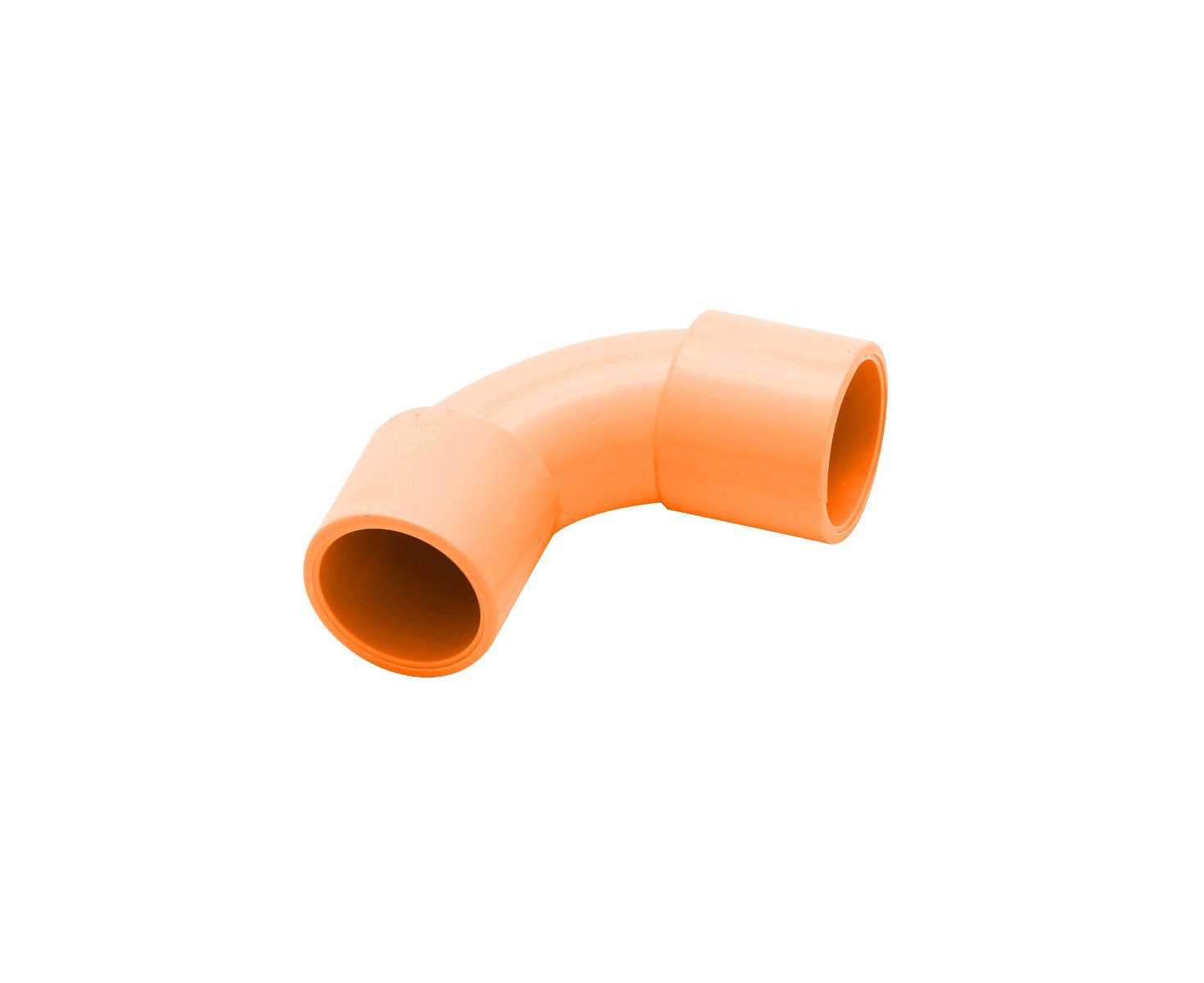 4Cabling 4C | Solid Elbow Orange 20MM - 20 Pack