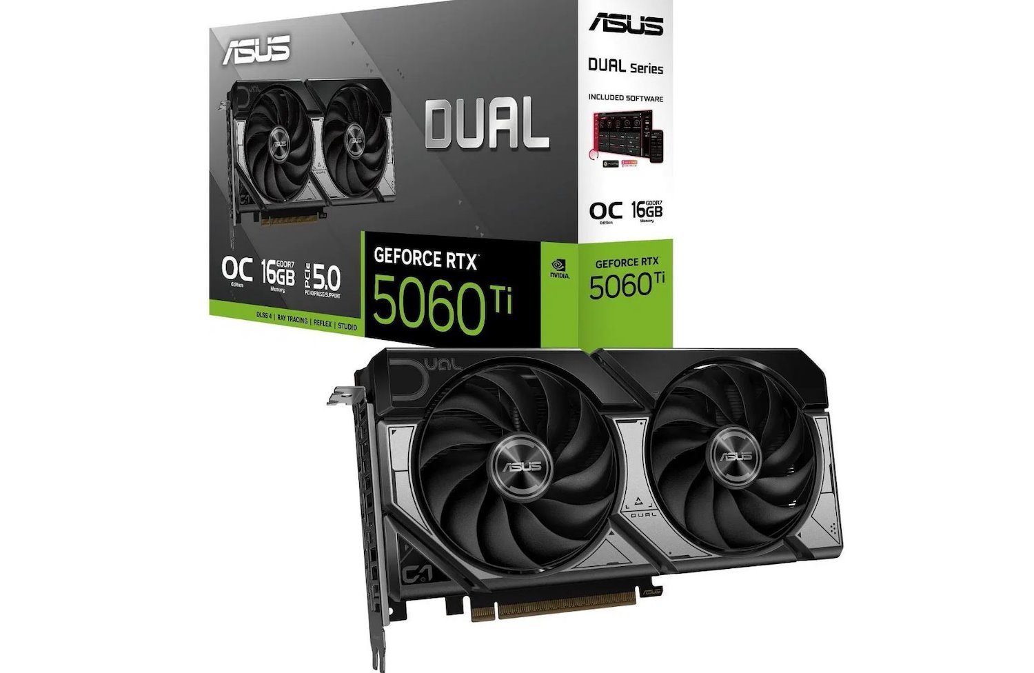 Asus NVIDIA GeForce RTX 5060 Ti Graphic Card - 16 GB GDDR7