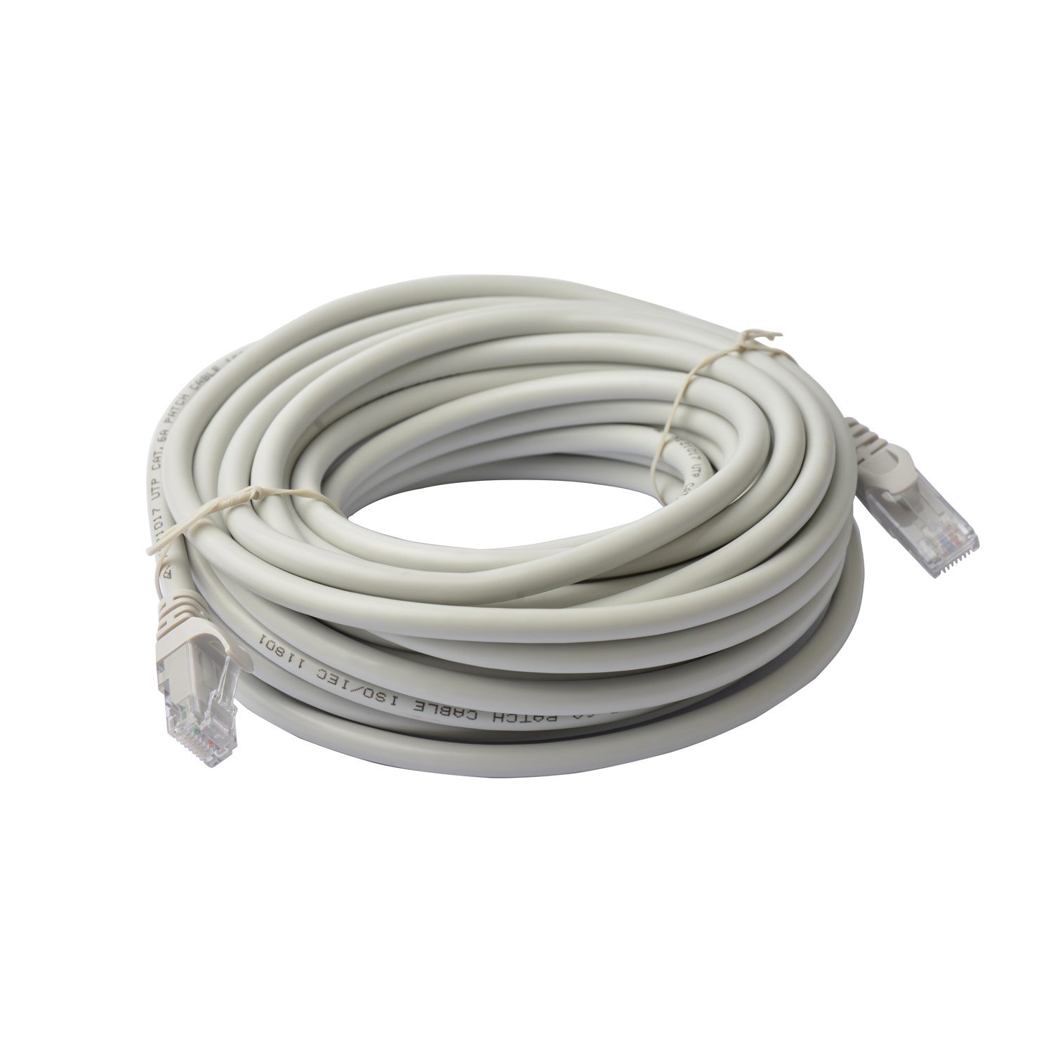 8Ware Cat 6A Utp Ethernet Cable, Snagless  - 10M Grey