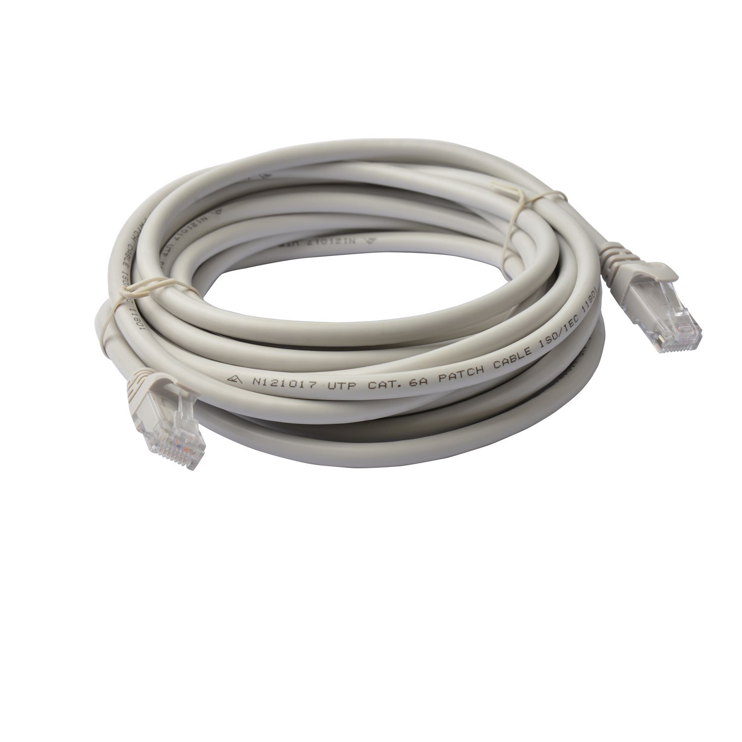 8Ware Cat 6A Utp Ethernet Cable, Snagless  - 5M Grey