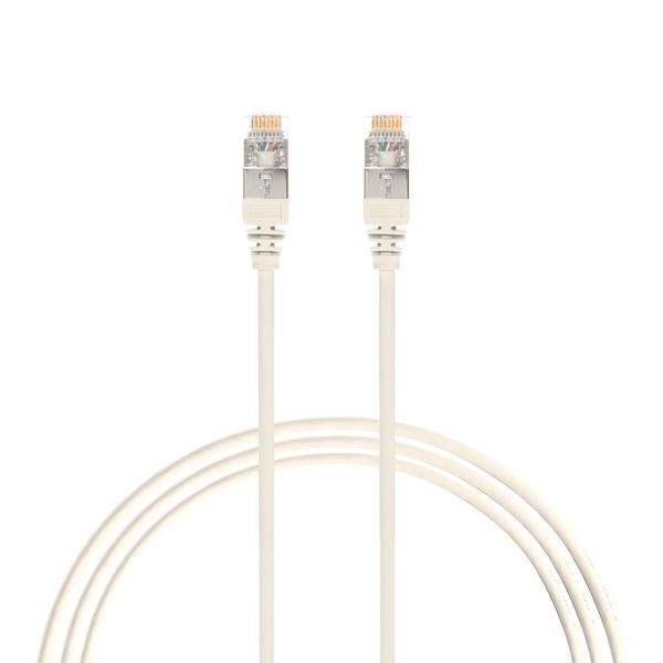 4Cabling 4M Cat6a RJ45 S/FTP Thin LSZH 30 Awg Network Cable | White