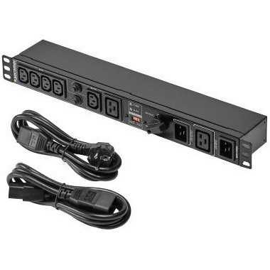 Socomec Mbp-1U-Iec Maintenance Bypass Switch 1.1-3.3kVA, Rack 1U