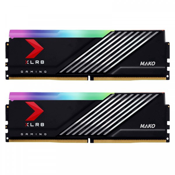 PNY MD32GK2D5600040MXR 16GBx2,UDIMM,DDR5-6000-40/40/40/77, XMP &EXPO,1.3v,2pk,MAKO, Black (Amz)