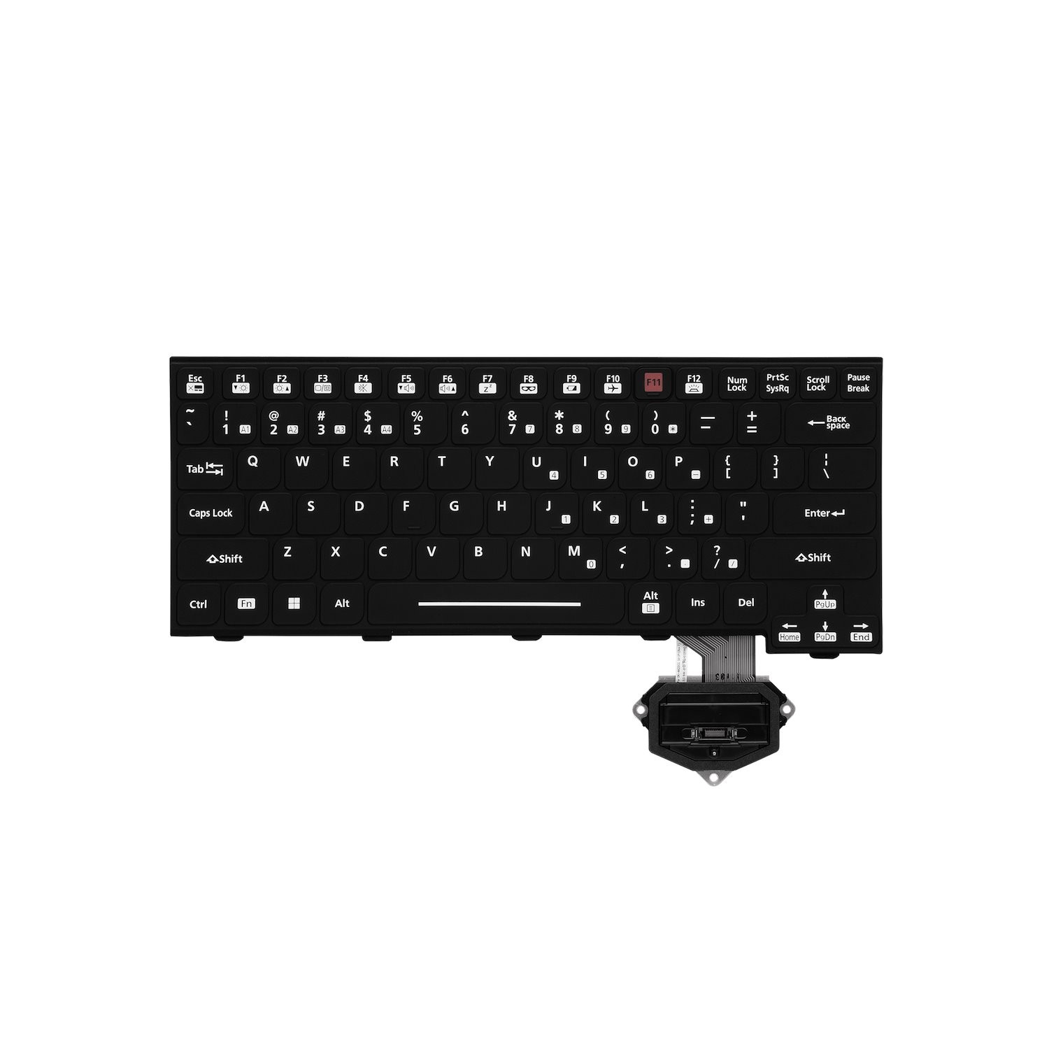 Panasonic Toughbook FZ-55 - Backlit Keyboard Upgrade
