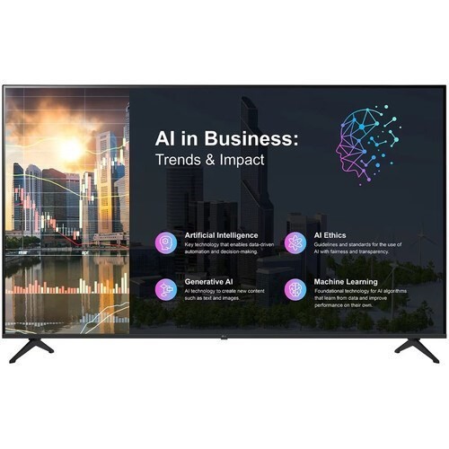 LG Commercial (PK640S) 75" Uhd TV, 300Nits, Hdmi(3), Lan, Usb, SPKR, 16H/7D, 3YR