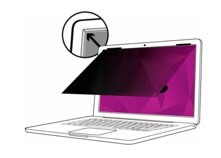 3M HC156W9B High Clarity Privacy Filter