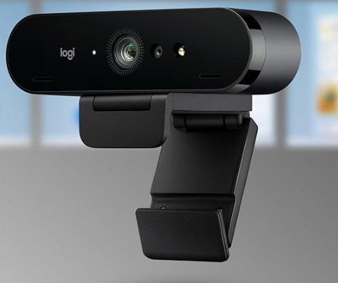 Logitech BRIO Webcam - 90 fps - Black - USB