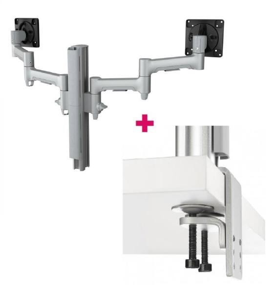 Atdec Mounting Arm for Monitor, Display - Silver