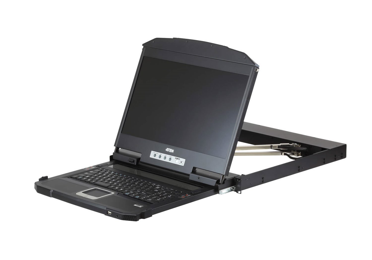Aten 18.5" Short Depth Usb Hdmi Dvi Vga LCD Console