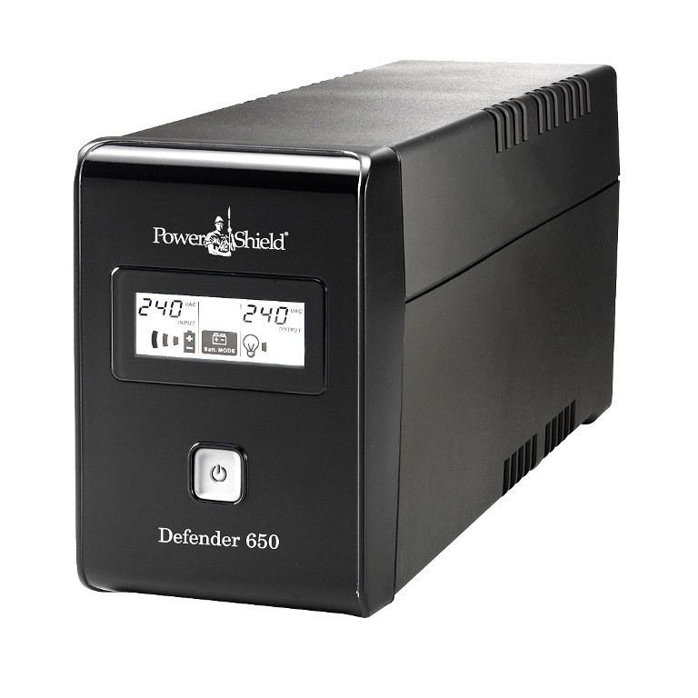 Powershield Defender Ups, 650Va, 390W, 230V, LCD, Avr, Usb, Au Outlet(2), 2YR