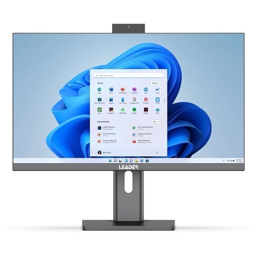 Leader Visionary Aio, 27' FHD, Intel I5-13420H, 16GB DDR4, 1TB NVMe SSD, Wi-Fi 6, 2M Camera, Vesa, 1 Year Warranty, Windows 11 Home, Keyboard & Mous