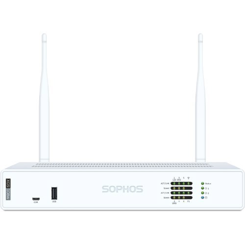 Sophos XGS 108W Security Firewall Appliance, Desktop, Wi-Fi 6, FW 12.5G, TP 2.5G, VPN 8.25G, 6x2.5GbE, 1xSFP.