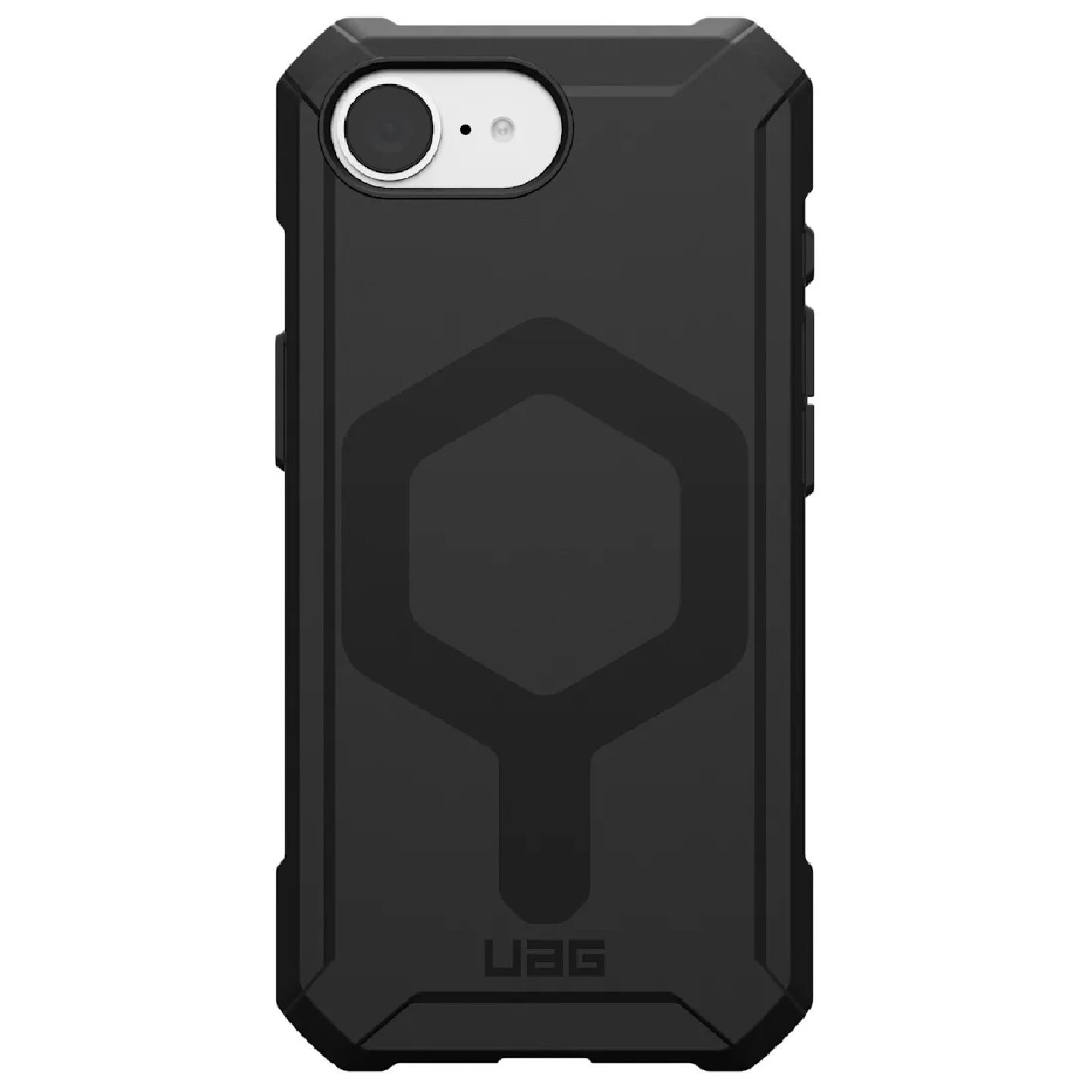 Uag Essential Armor MagSafe Apple iPhone 16E (6.1') Rugged Case - Black (114496114040), 15FT. Drop Protection, Slim, Sleek, 10 Years Warranty