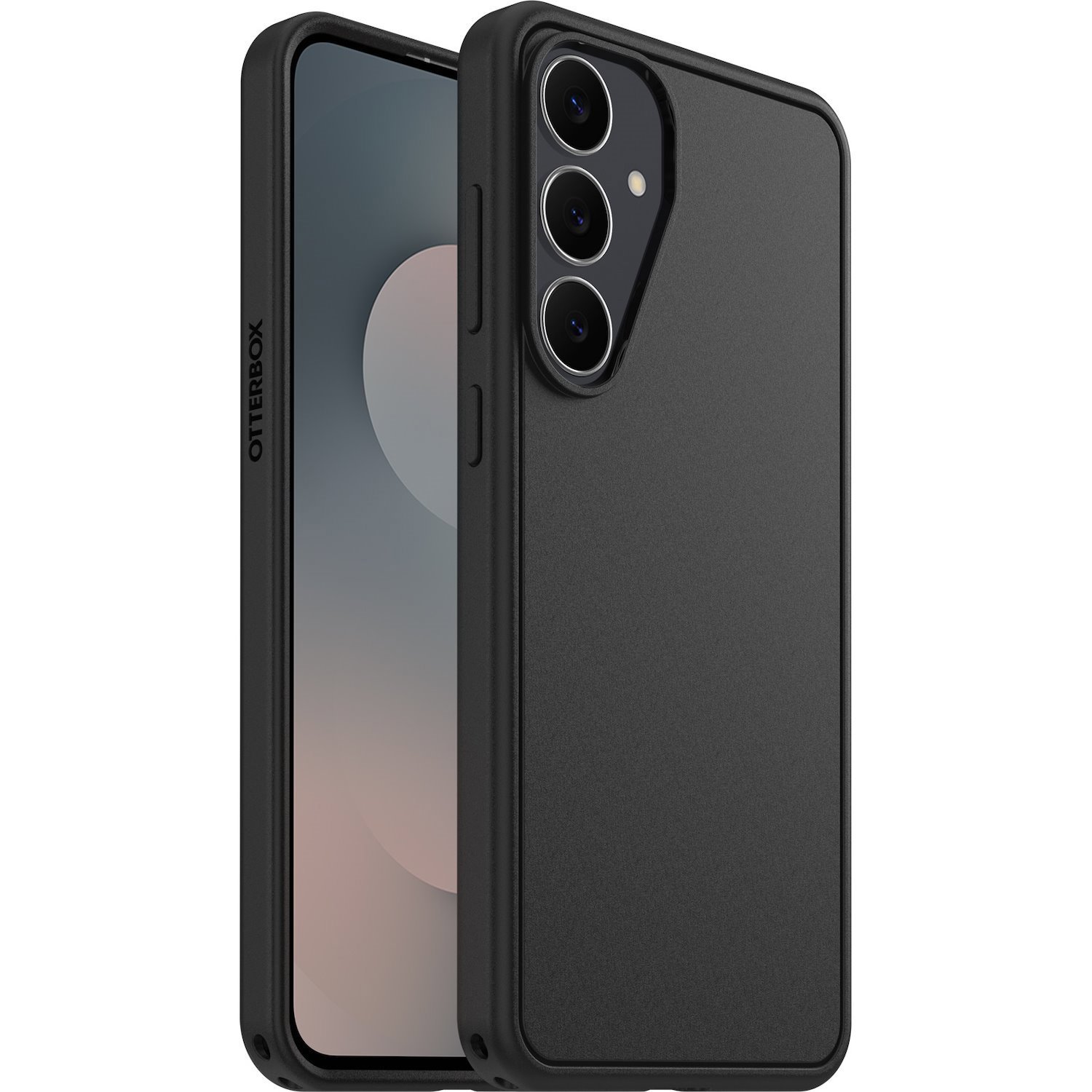 OtterBox Symmetry Samsung Galaxy S25 Fe 5G (6.7') Case Black - (77-99258), Drop+ 3X Military Standard, Raised Edges, Ultra-Sleek, 7 Years Warranty