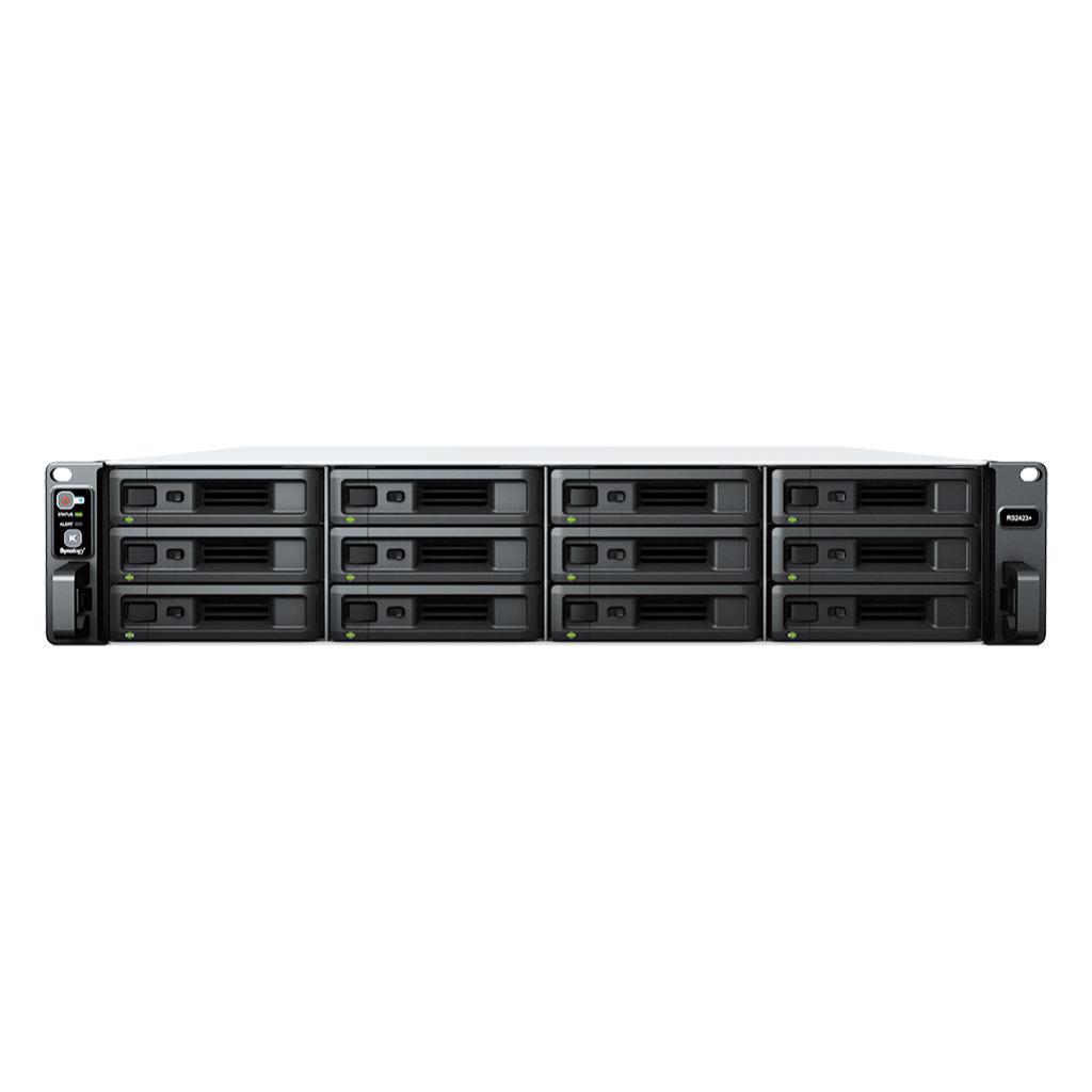 Synology RS2423+ RackStation 12-Bay Scalable Nas ( Rail Kit Optional ) PLS Check For HDD Compatability Listing.