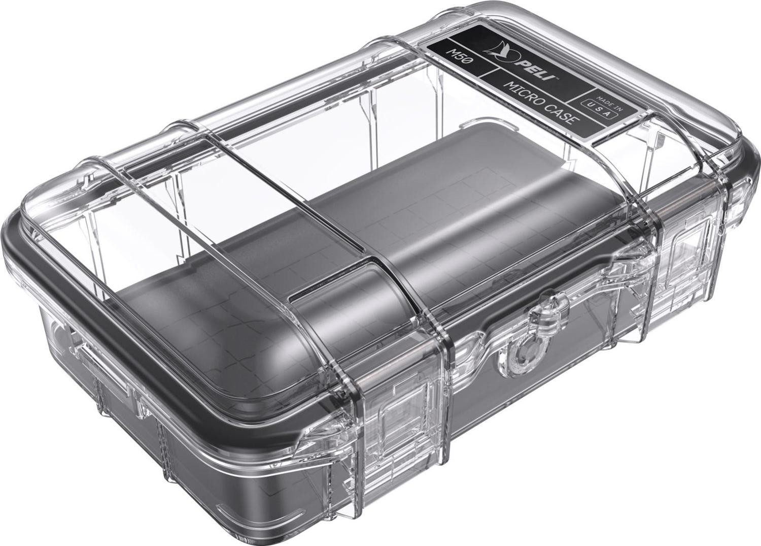 Pelican M50 Micro Clear Case Black Liner