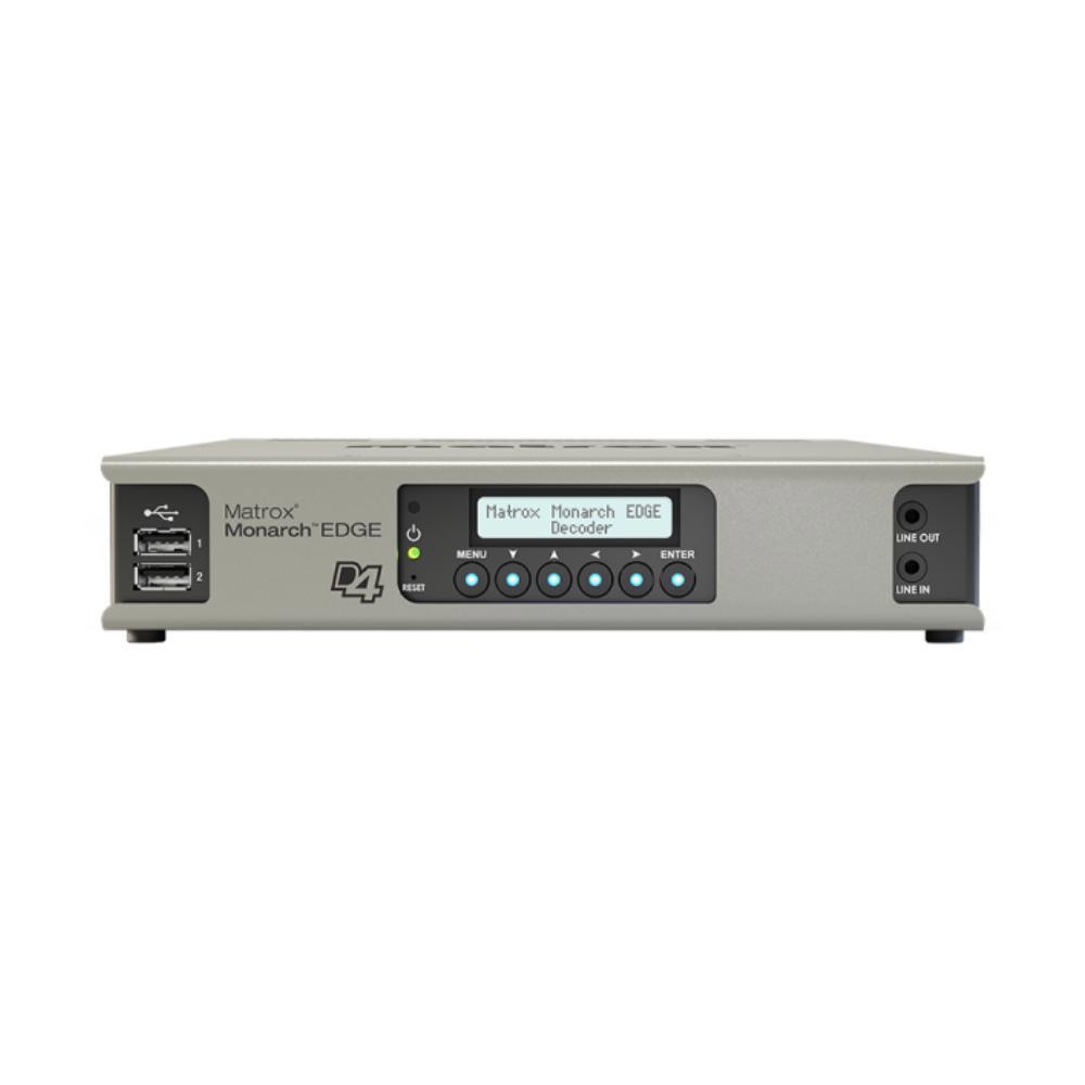 Matrox Monarch Edge D4 4K/Multi-HD H.264 Decoder