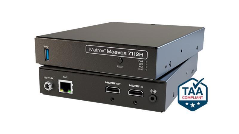 Matrox Maevex E7112h H.265 Encoder