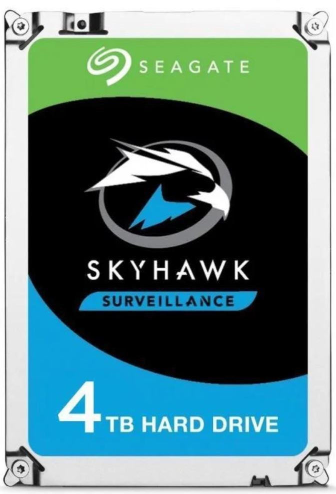 Seagate Skyhawk Surveillance Internal 3.5" Sata Drive, 4TB, 6GB/S, 5900RPM, 3YR WTY