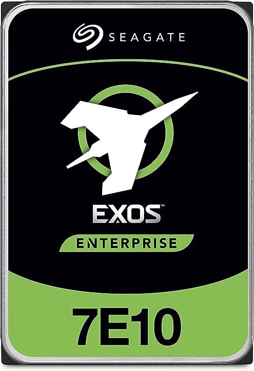 Seagate Exos Enterprise 512E Internal 3.5" Sata Drive, 6TB, 6GB/S, 7200RPM, 5YR WTY