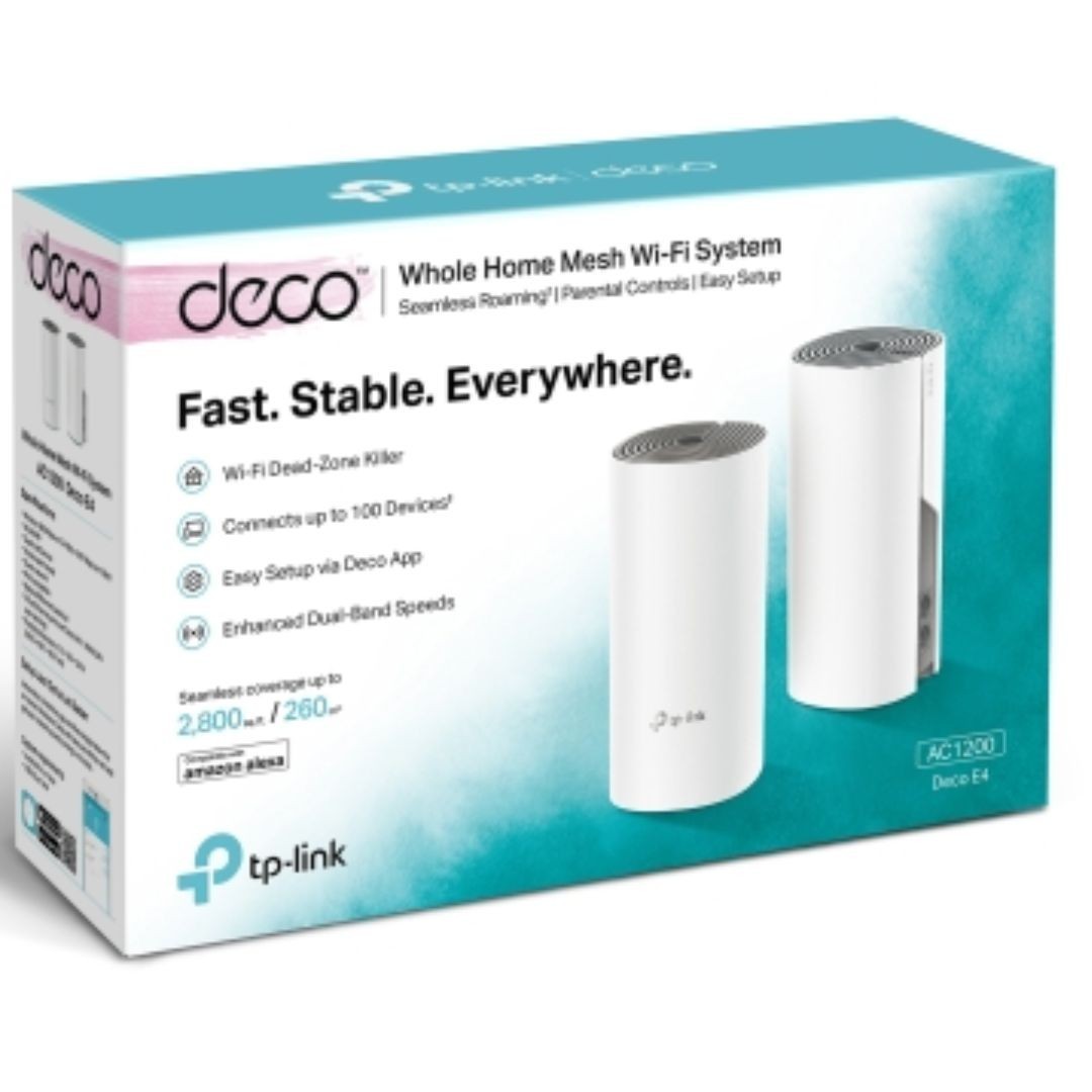 TP-Link Deco DECO E4 IEEE 802.11ac 1.17 Gbit/s Wireless Access Point