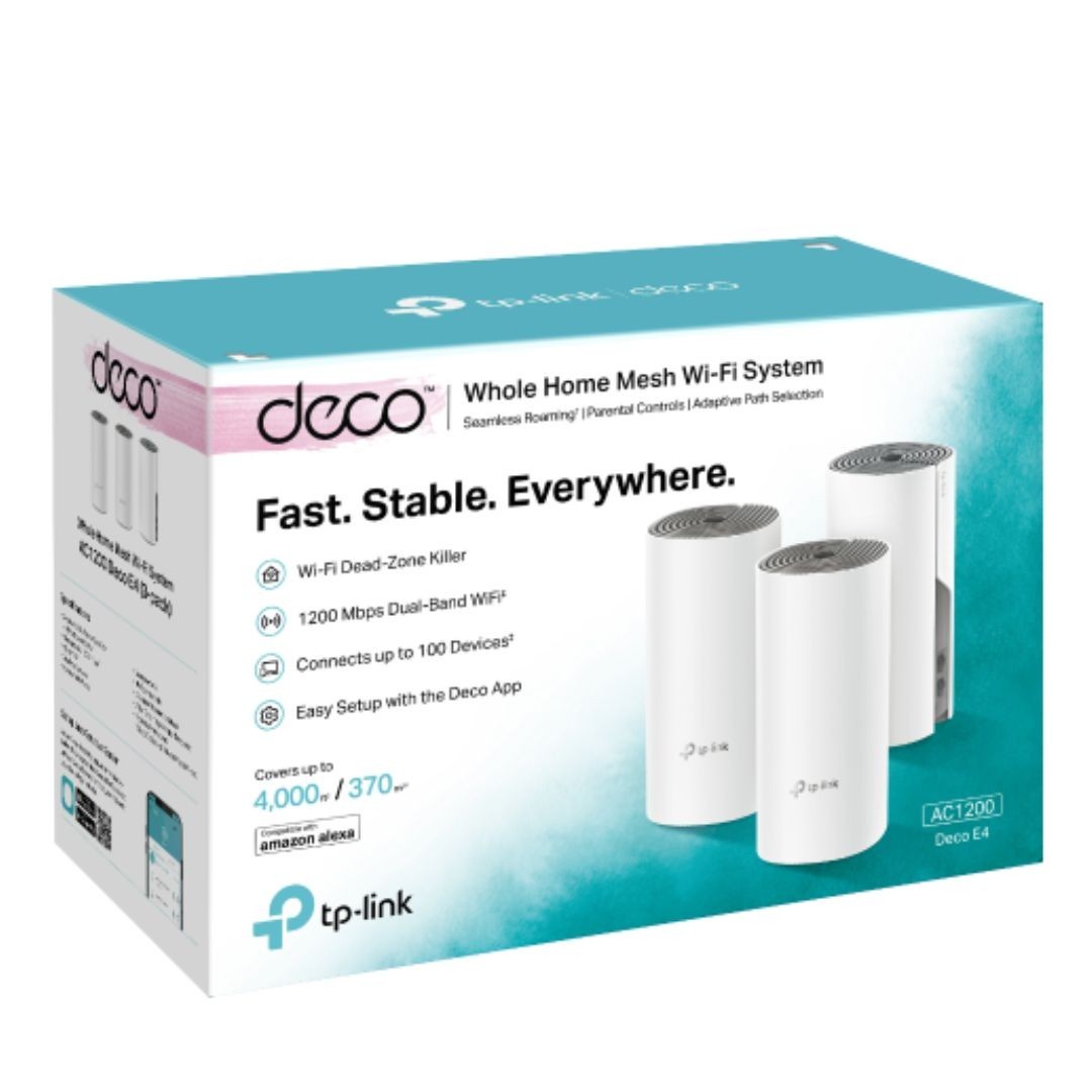 TP-Link Deco DECO E4 IEEE 802.11ac 1.17 Gbit/s Wireless Access Point